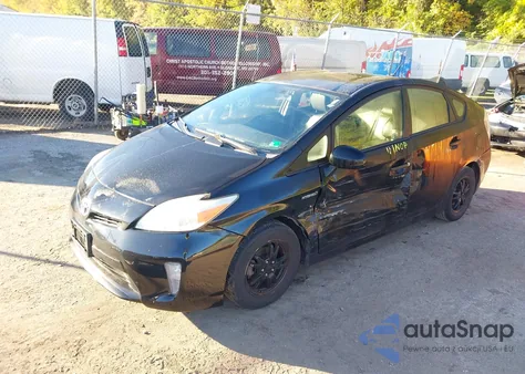 2014 Toyota Prius Three из США, поврежденный, VIN JTDKN3DU6E1774599
